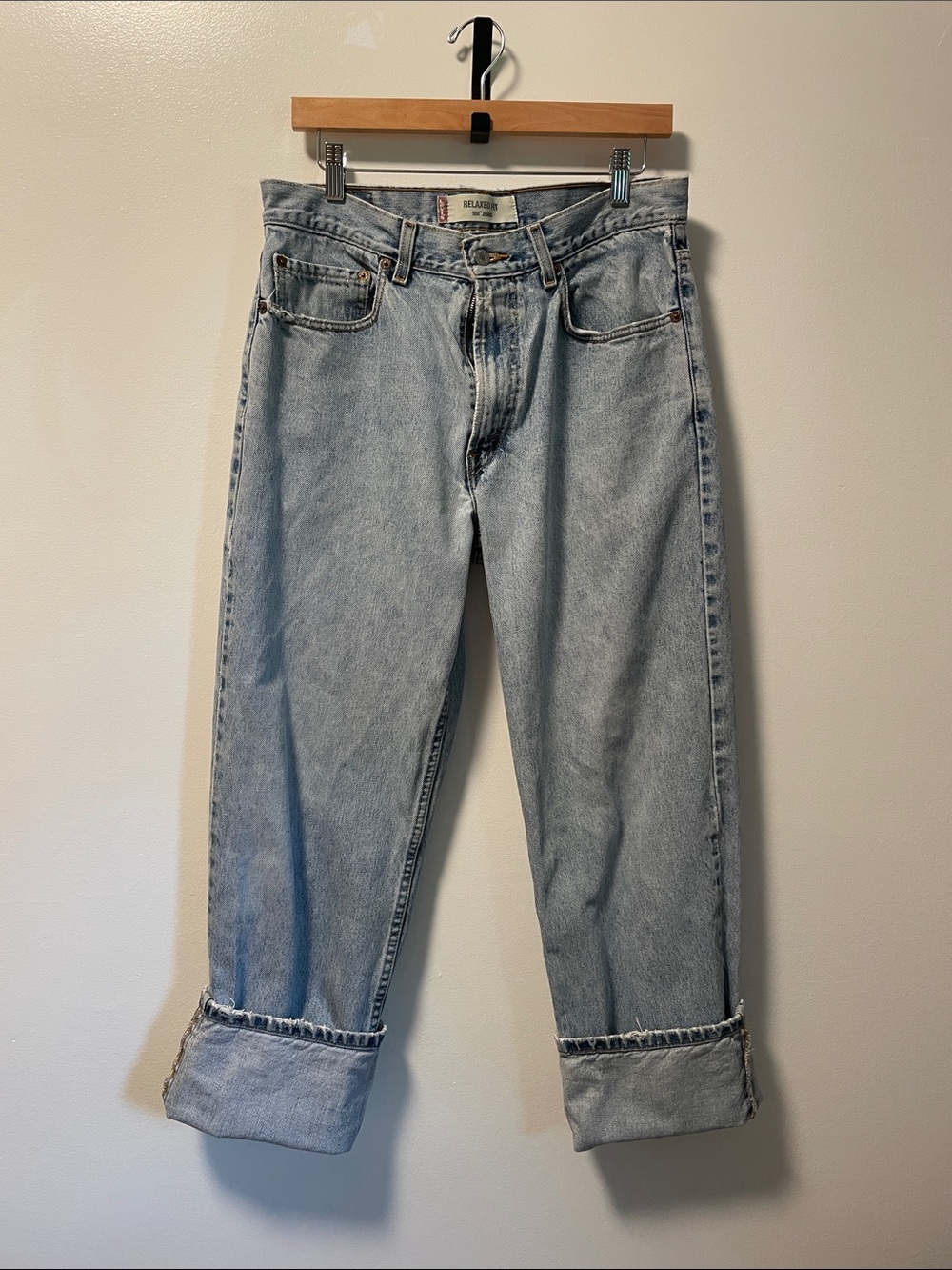 Levi's Light Blue 550 33x32 Relaxed Men's Jeans